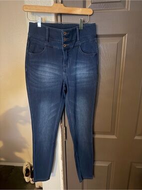Halara Flex High Waisted Button Up Jeans